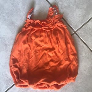 *LAST CALL* NWOT Ralph Lauren Orange sunsuit
